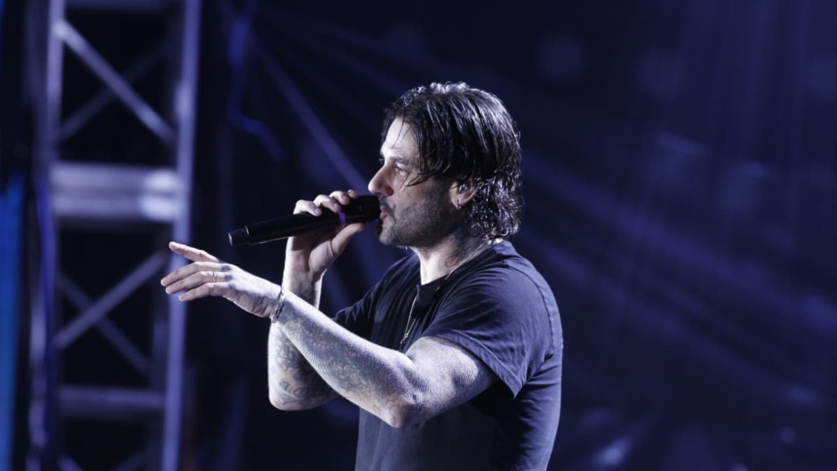 Melendi se presentó en Guayaquil.