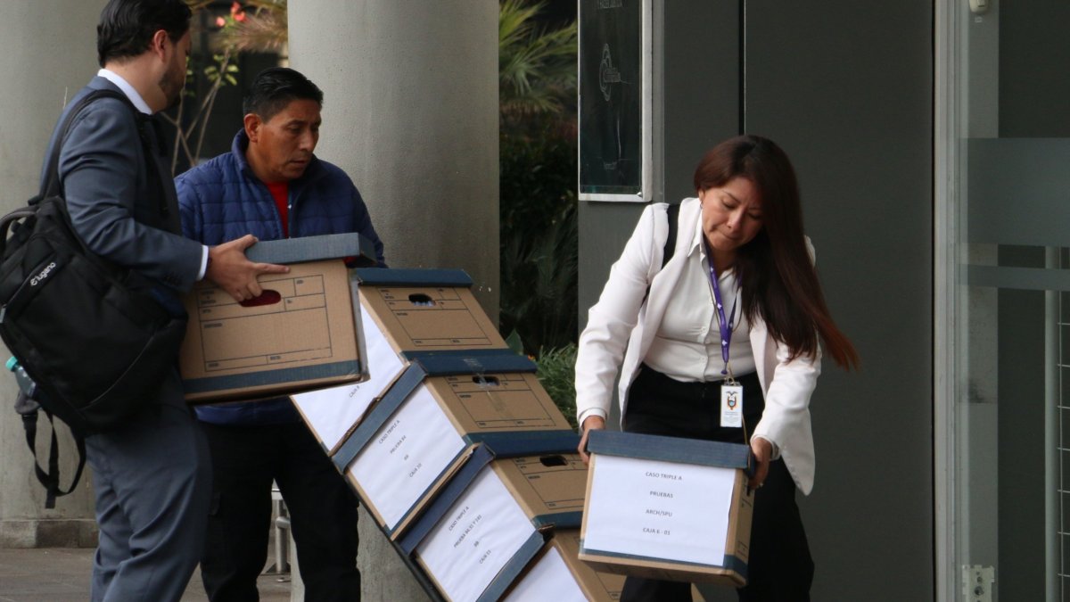 La audiencia de juicio del caso Triple A se instaló la mañana de este 7 de marzo en el Complejo Judicial Norte de Quito.