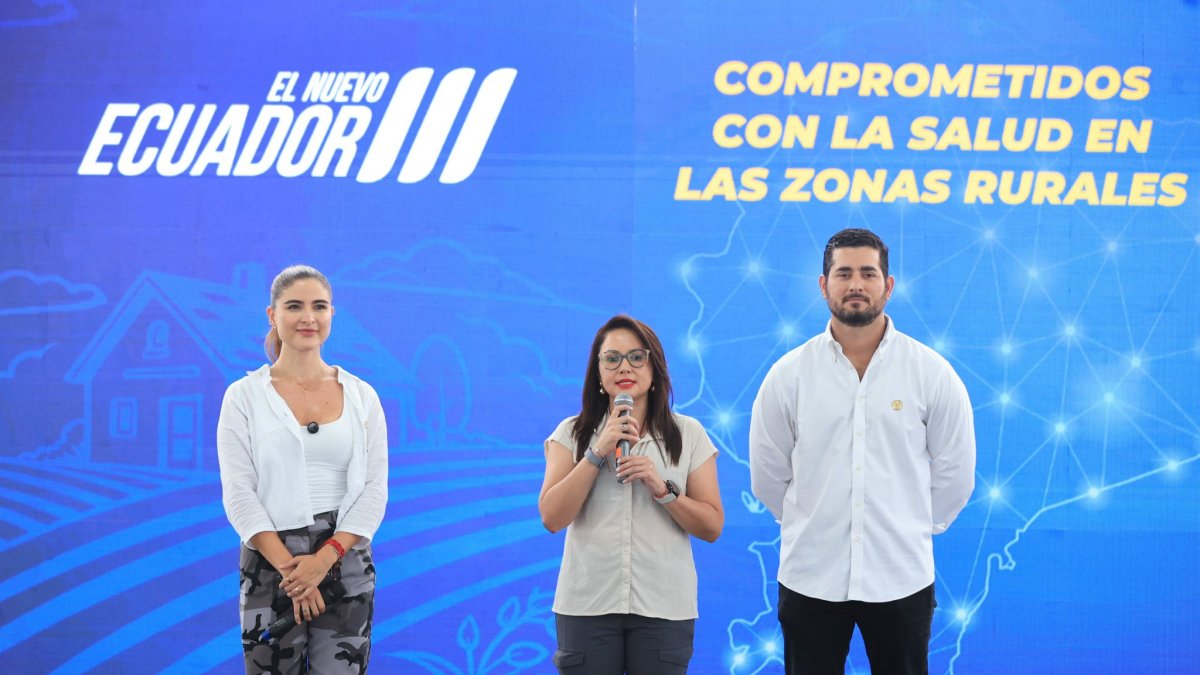 Autoridades anunciaron en Guayaquil la reactivación del bono médico campesino para profesionales de salud rural.