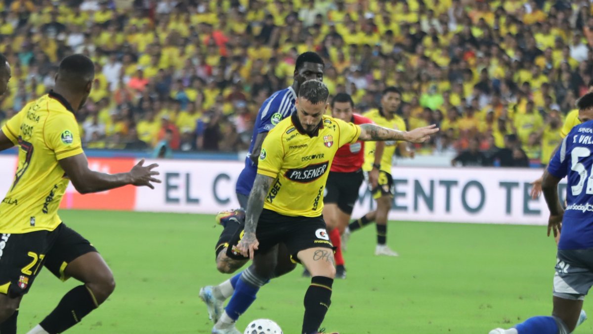 Darío Benedetto, delantero de Barcelona SC.