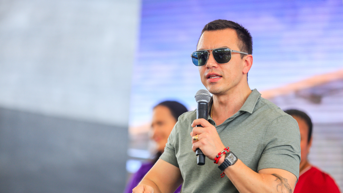 El presidente de la República, Daniel Noboa, volvió a calificar a Aquiles Álvarez como