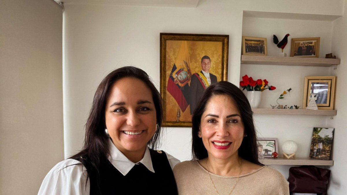 Gabriela Rivadeneira sucedió a Luisa González en la representación de la Revolución Ciudadana, pero el juez dice que la certificación del CNE aún no está actualizada.