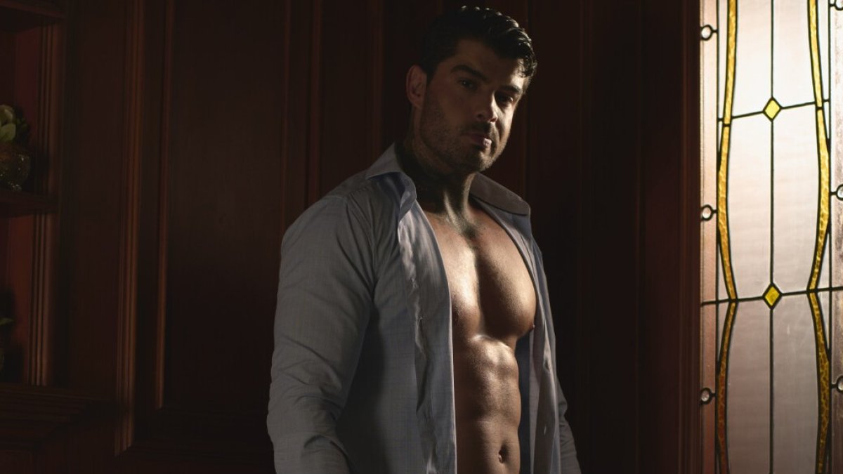 Cezar Augusto, modelo nacido en Brasil.