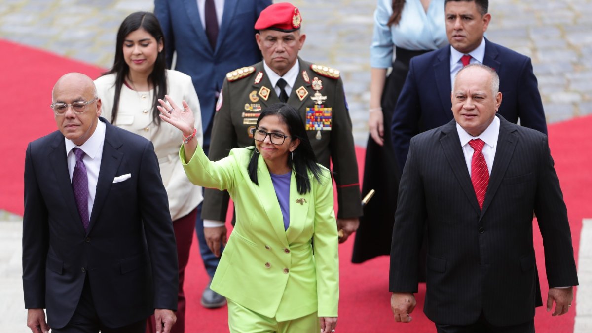 Delcy Rodríguez asumió la Presidencia en Venezuela tras la captura de Nicolás Maduro.