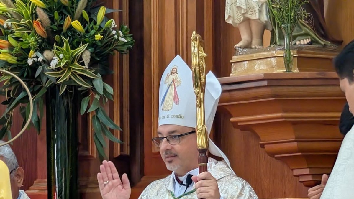 Monseñor Krzysztof Kudławiec, obispo de la diócesis de Daule presidirá la procesión