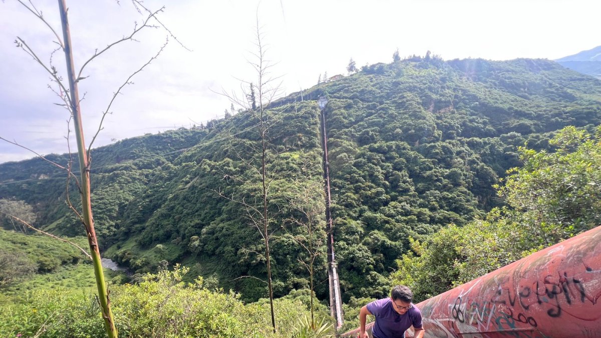 Las 700 gradas son un destino deportivo y de recreación en la parroquias de Pifo y Yaruquí.