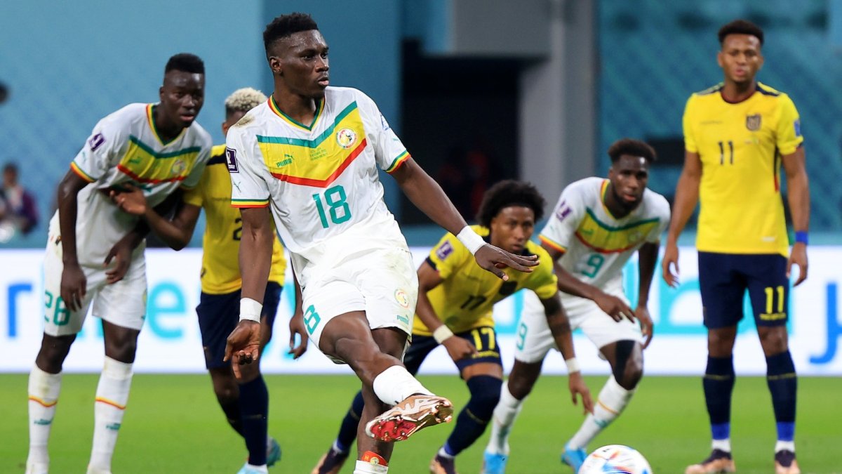 Ecuador perdió contra Senegal en el Mundial de Qatar 2022.
