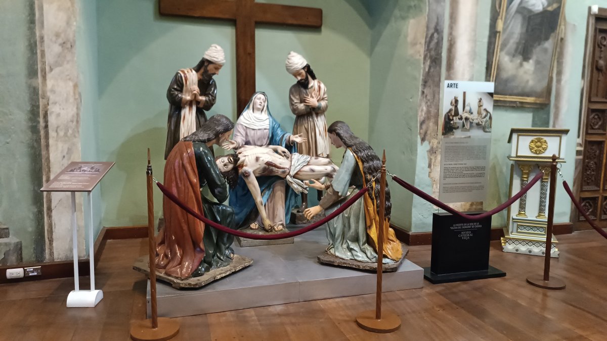 Durante la Semana Santa se desarrollarán la procesión de los pasos en la que saldrán a las calles del centro 17 imágenes religiosas que narrarán desde la Última Cena. 