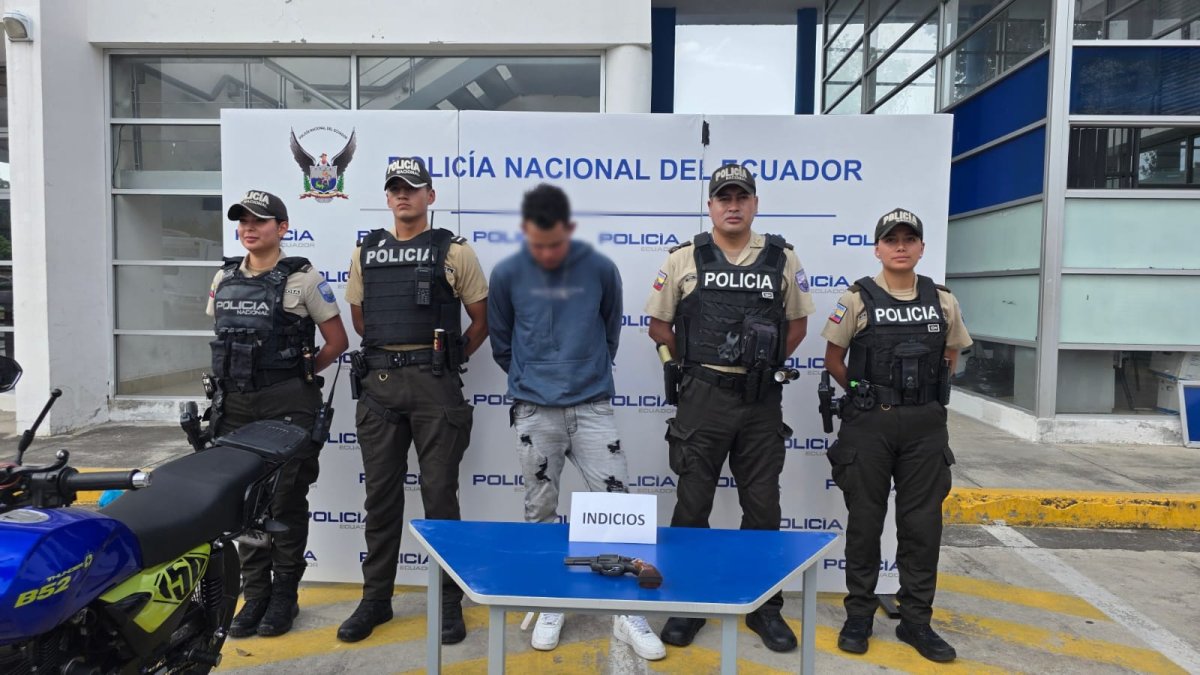 La situación migratoria del detenido es irregular, informó la Policía.