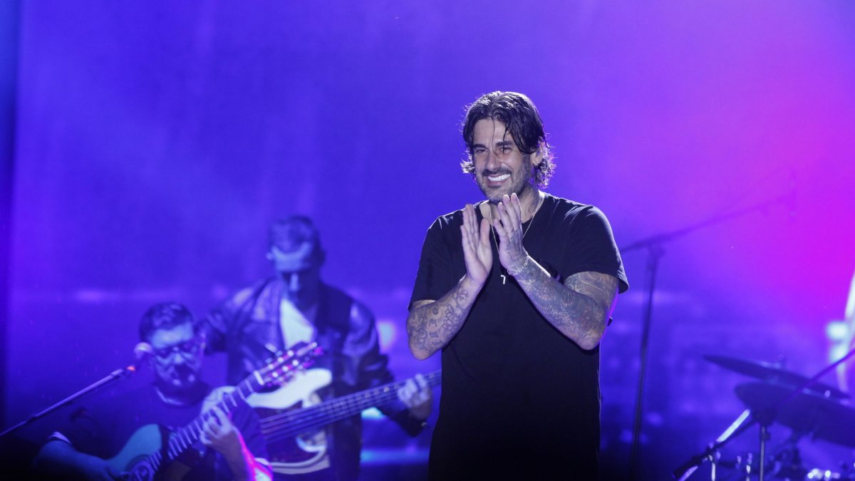 Melendi en el Arena Park de Samborondón.