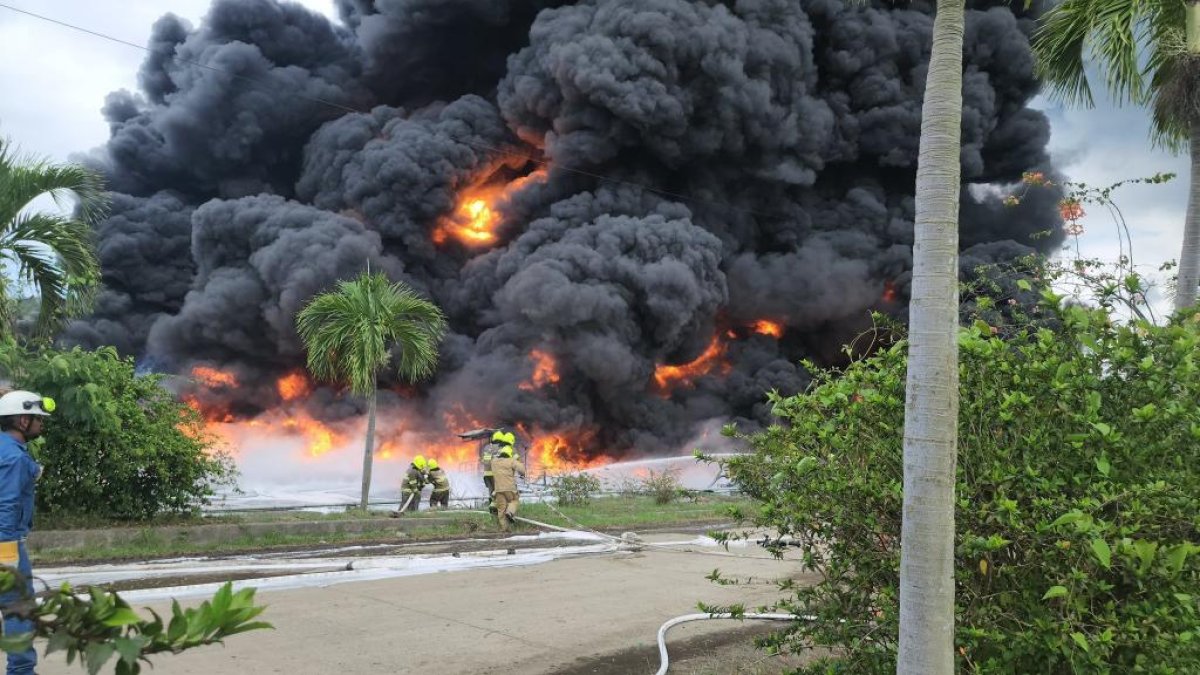 La Refinería de Esmeraldas ha sufrido tres incendios en los últimos meses.