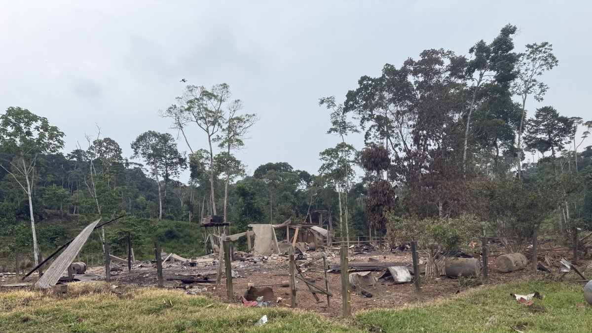 El sitio funcionaba como zona de descanso y entrenamiento para cerca de 50 integrantes de esta organización
