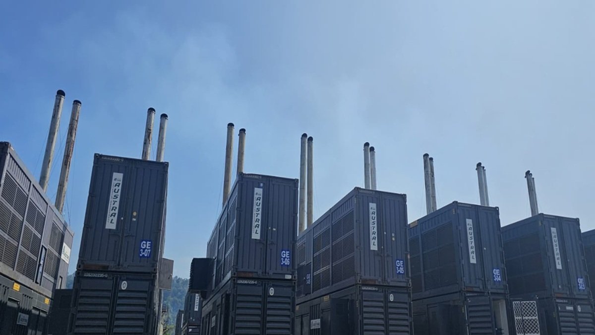 Esmeraldas III, a cargo de Austral Technical Management, fue contratada para aportar 91 megavatios