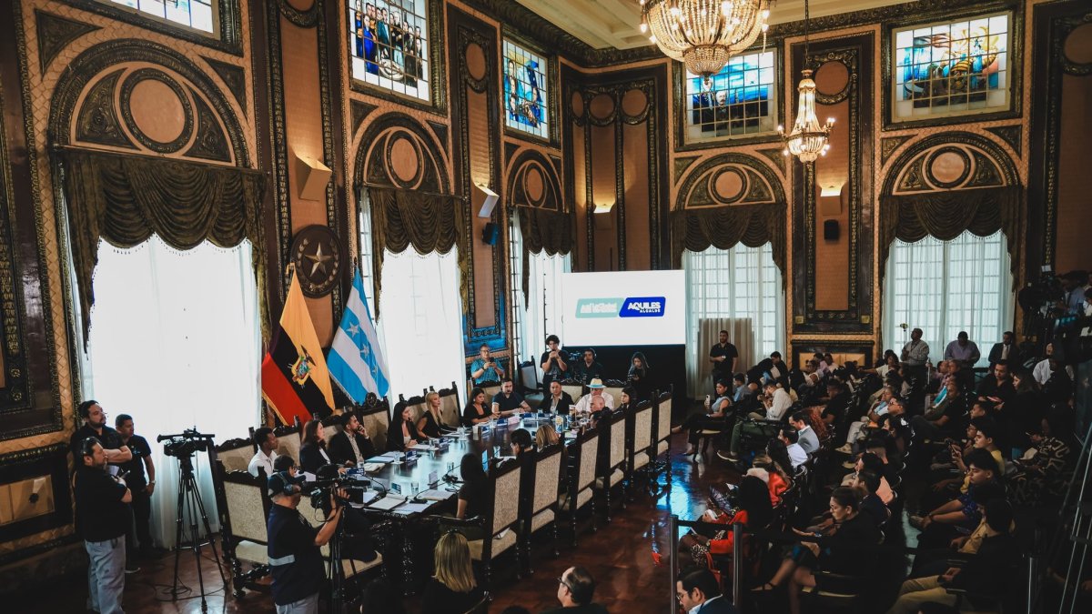 Este 26 de marzo se realizó la sesión de Concejo en el Municipio de  Guayaquil.