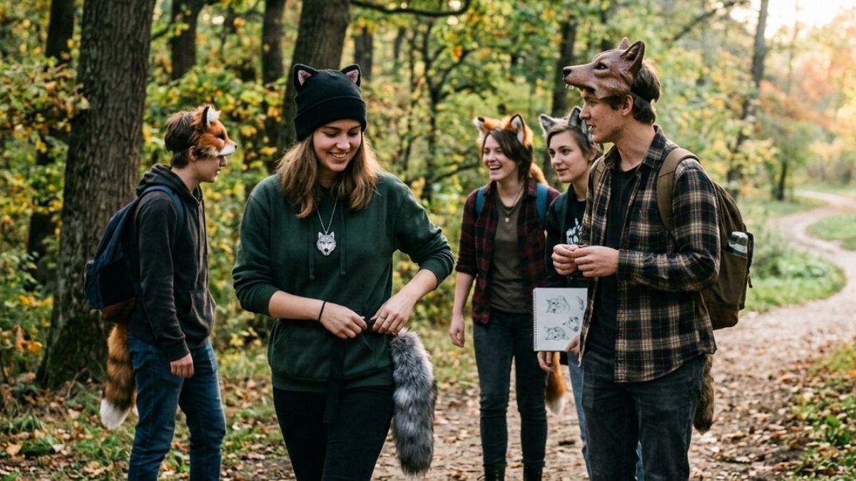 Adolescentes que se identifican como therians comparten videos en redes sociales donde imitan comportamientos de animales.