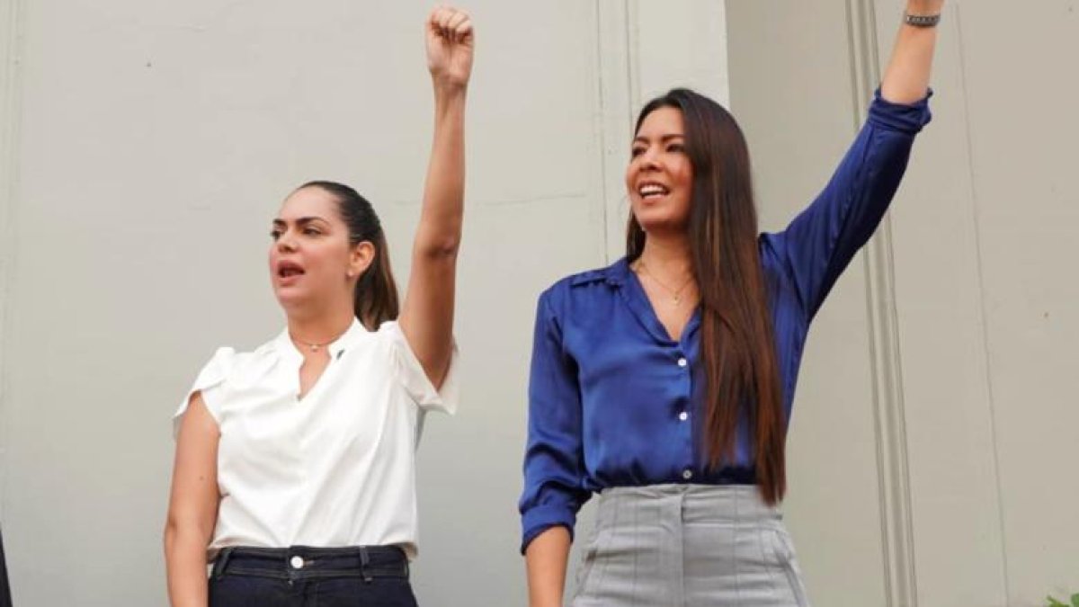 Tatiana Coronel y Fiorella Icaza han luchado juntas por la libertad de Aquiles Álvarez