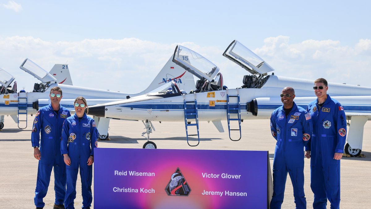 La tripulación del Artemis II