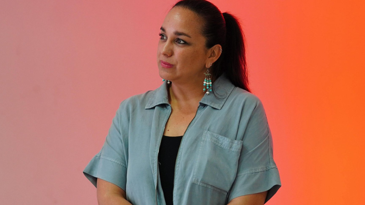 Gabriela Rivadeneira, dirigente de la Revolución Ciudadana. Imagen referencial.