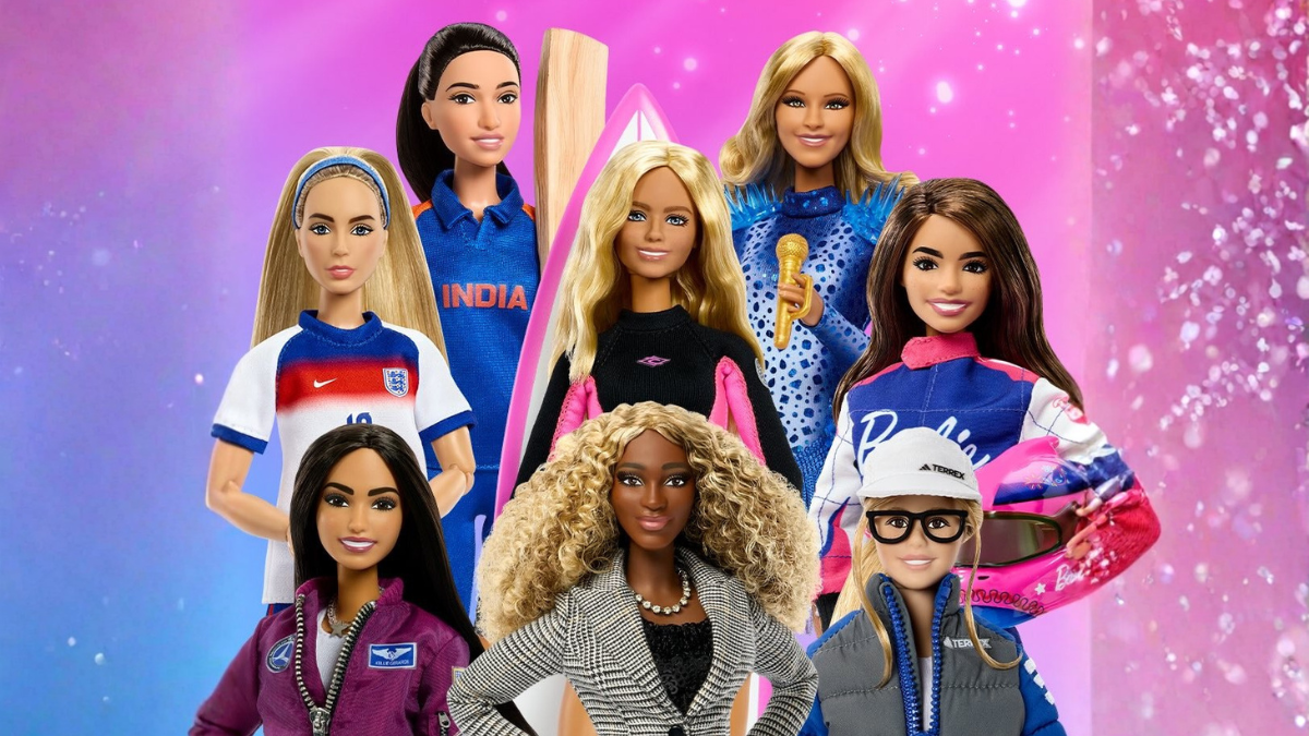 Barbie presentó ocho muñecas inspiradas en mujeres exitosas por el Día Internacional de la Mujer.