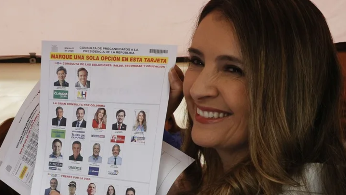 Paloma Valencia  superó incluso la votación que Iván Cepeda había obtenido en la consulta del Pacto Histórico en 2025.