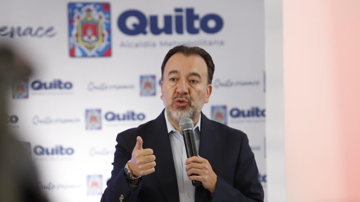 Pabel Muñoz durante una rueda de presa este 10 de marzo de 2026.