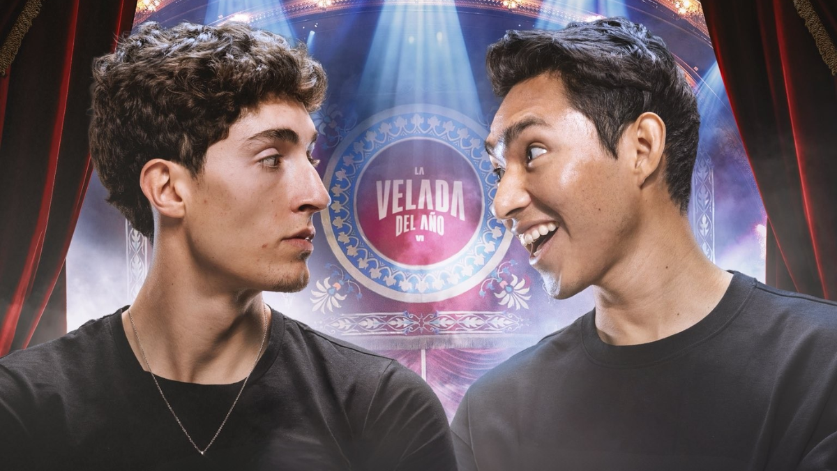 Cartel oficial del noveno combate de La Velada del Año VI.