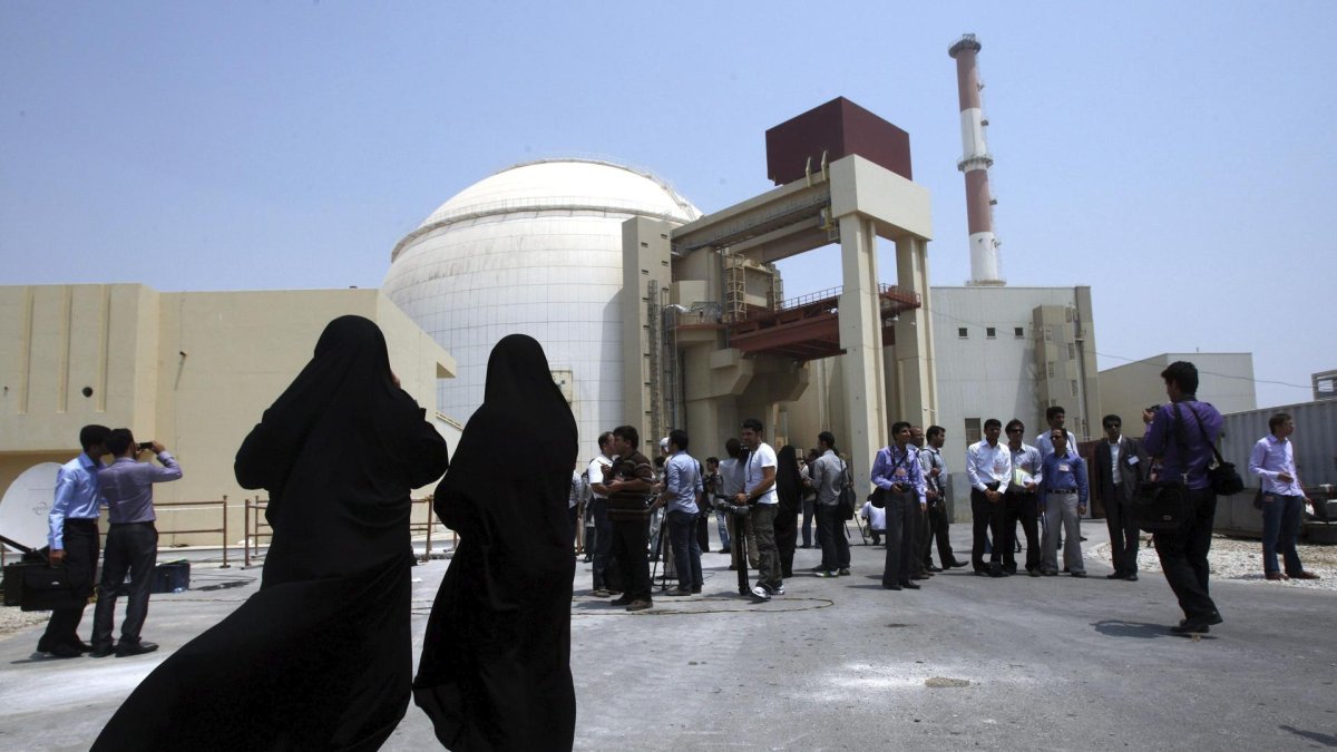 Central nuclear de Bushehr - Irán.
