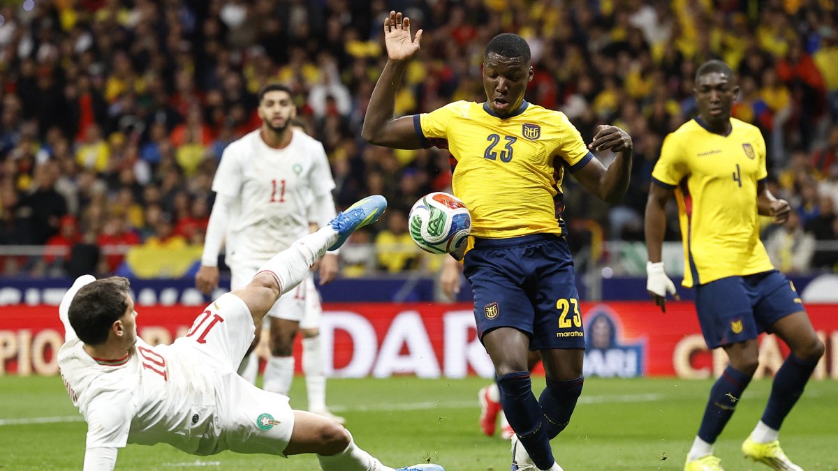 Ecuador y Marruecos se miden en partido amistoso en la Fecha FIFA de marzo.