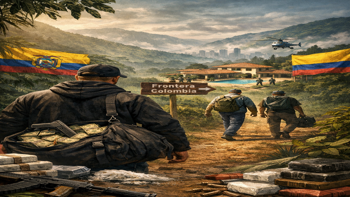Colombia fue vista por el crimen organizado ecuatoriano como un territorio funcional para esconderse