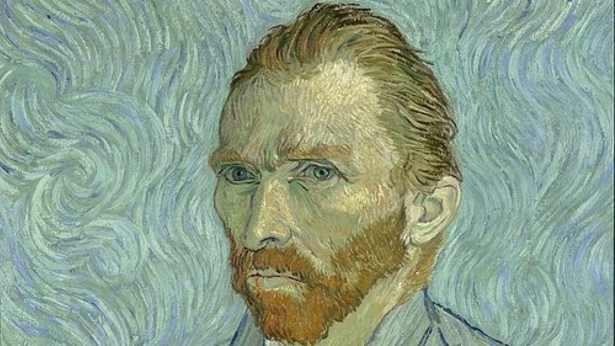 Uno de los varios autorretratos del artista neerlandés Vincen van Gogh, de 1889.