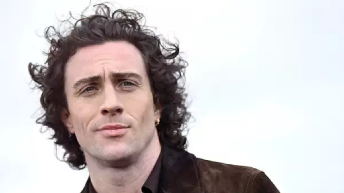 El actor británico Aaron Taylor-Johnson .