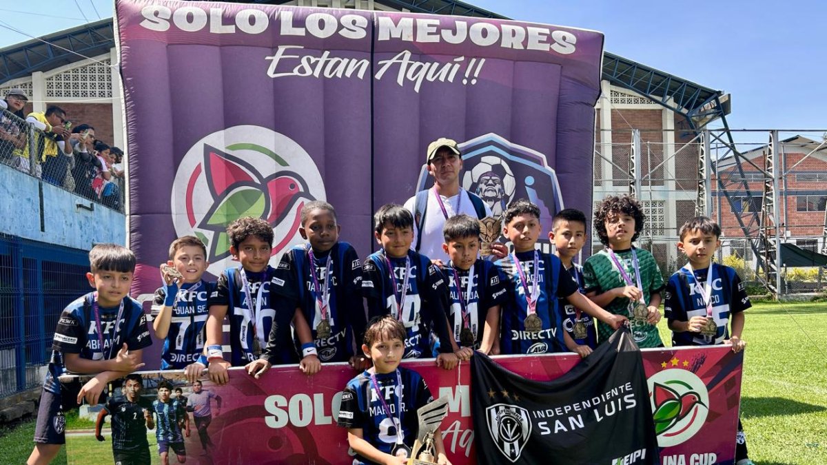 Independiente del Valle San Luis Sub-9 se coronó bicampeón del Rumiñahui Cup tras vencer 2-0 en la final.