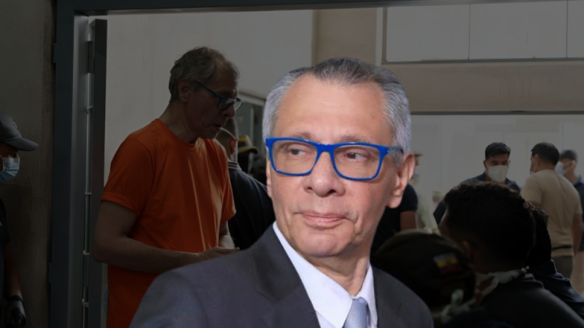 El exvicepresidente Jorge Glas llegando a la Corte Nacional de Justicia (CNJ) en Quito (Ecuador) en una foto de archivo.