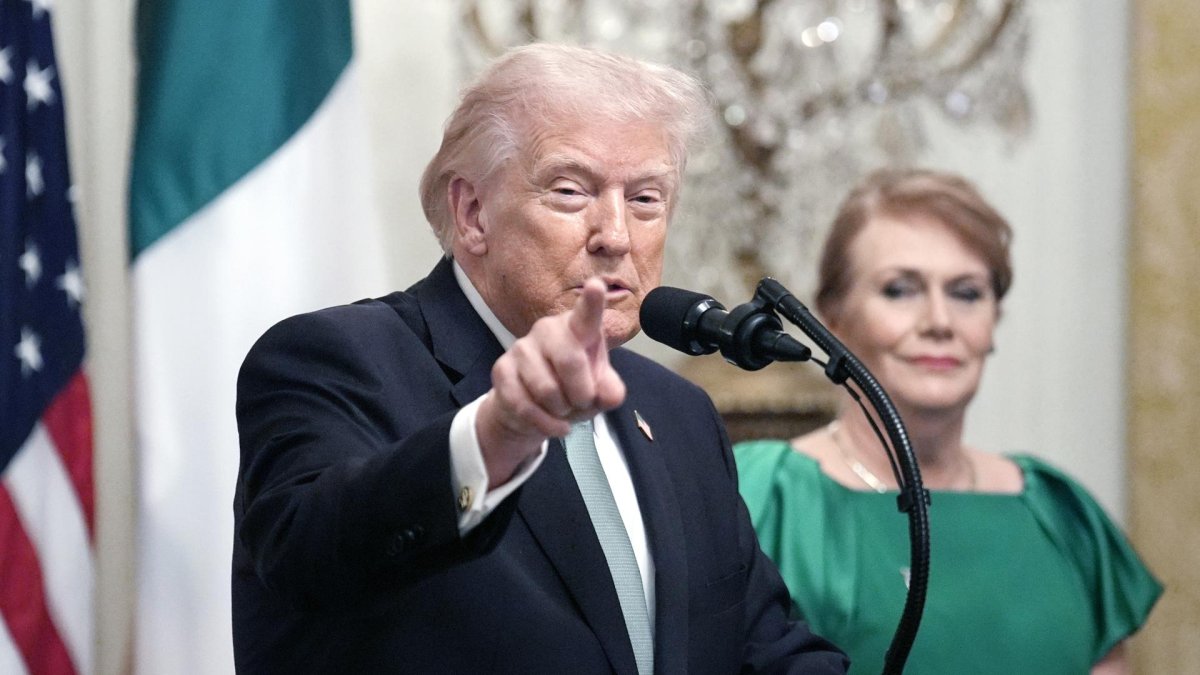 El presidente de Estados Unidos, Donald Trump.