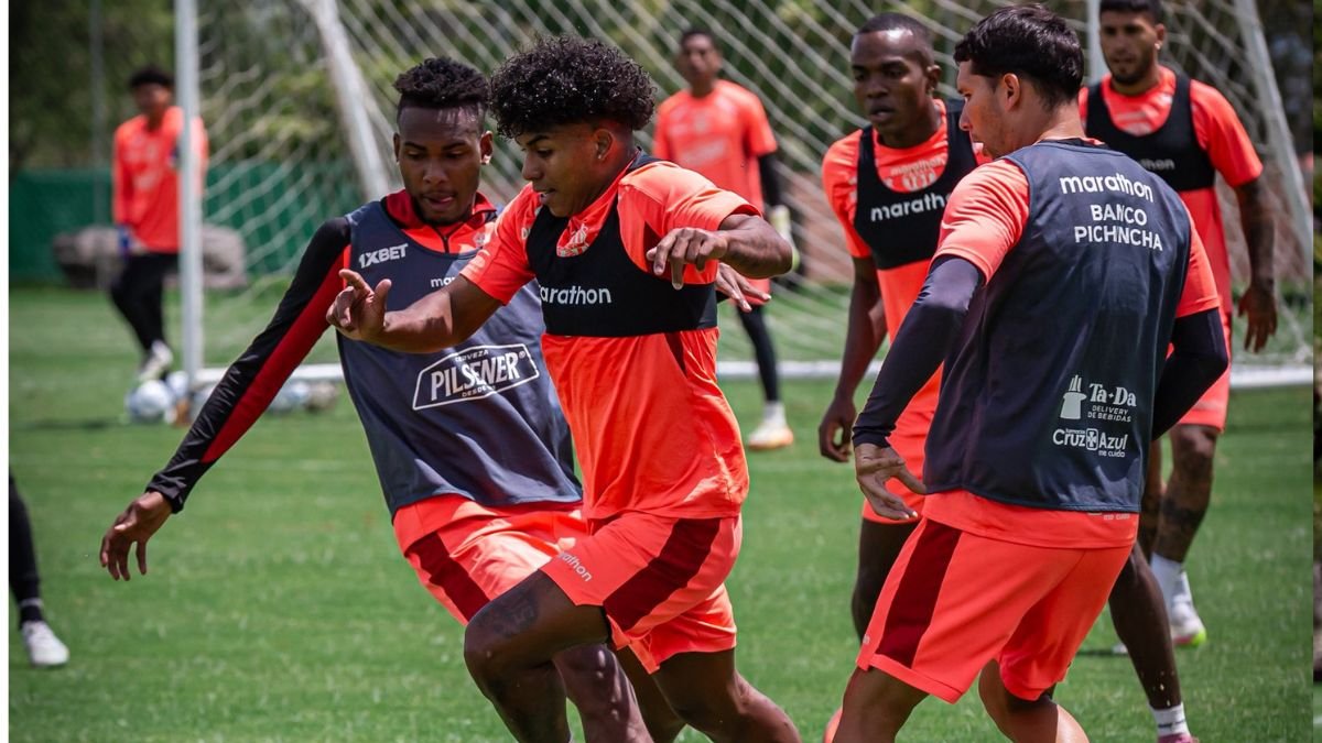 Barcelona SC y sus entrenamientos en Puembo.