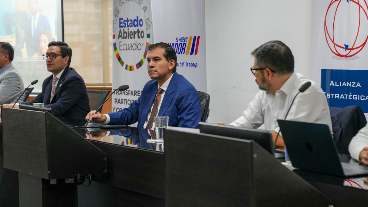 Harold Burbano en un evento oficial, en imagen de archivo.