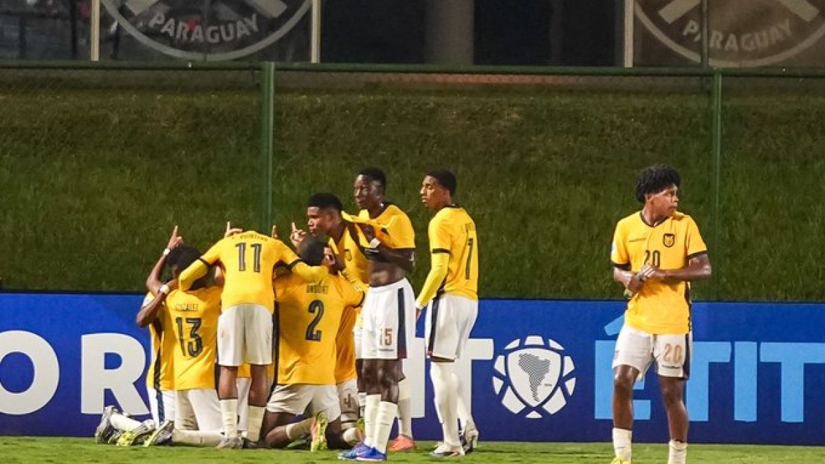 La selección de Ecuador sub-17 es el líder del Grupo A.