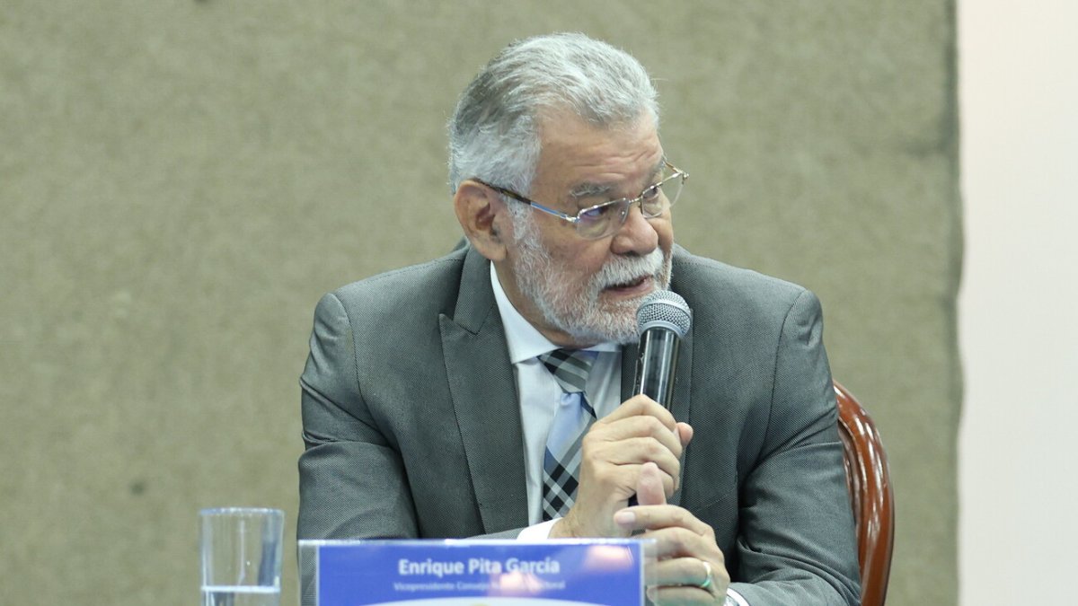 Enrique Pita es el vicepresidente del Consejo Nacional Electoral (CNE).