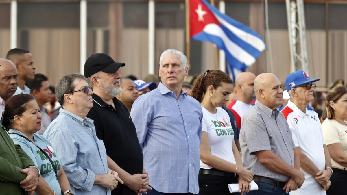 Fotografía del 2 de abril de 2026 del presidente de Cuba, Miguel Díaz-Canel, en La Habana (Cuba).