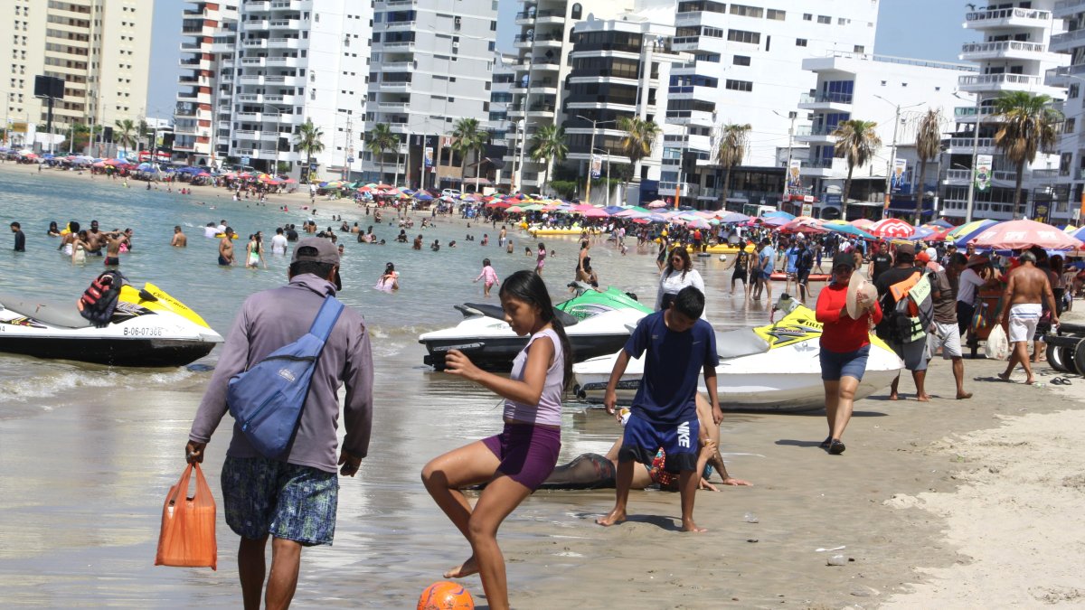 Salinas, entre los balnearios más visitados.
