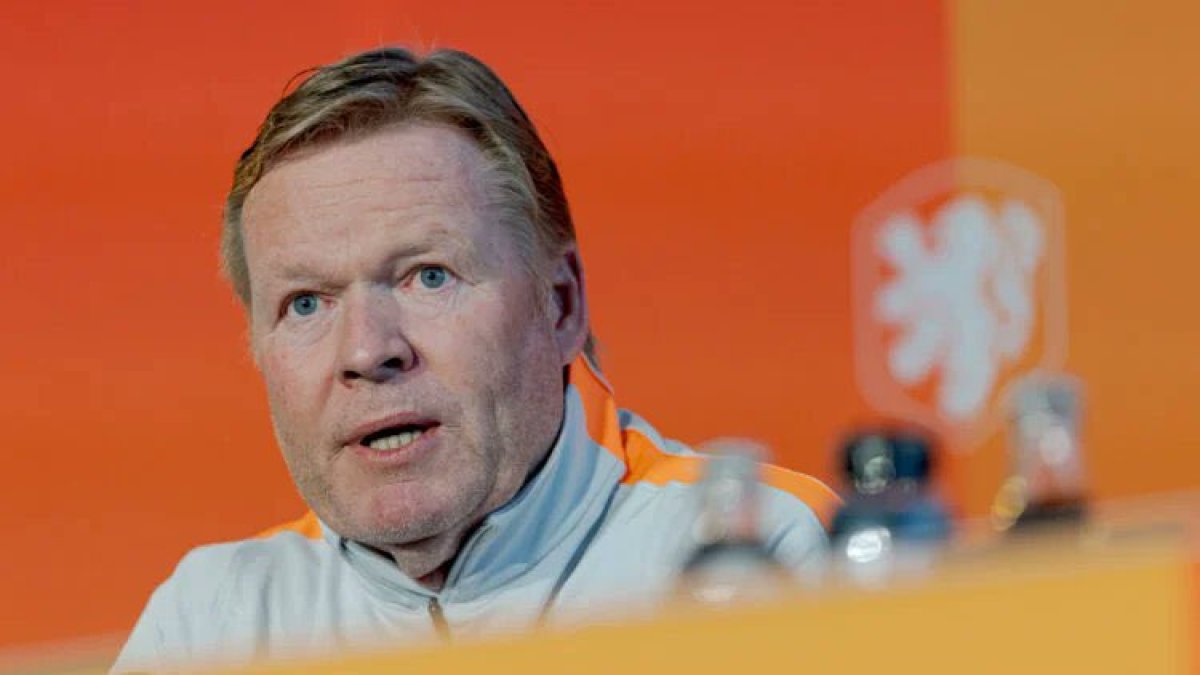 Ronald Koeman, seleccionador de Países Bajos.