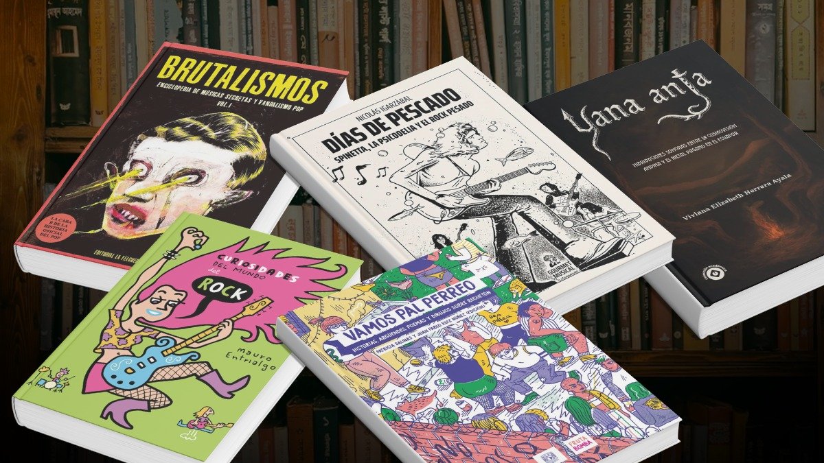 EXPRESIONES le recomienda cinco libros sobre música publicados por editoriales de México, Argentina, España y Ecuador.