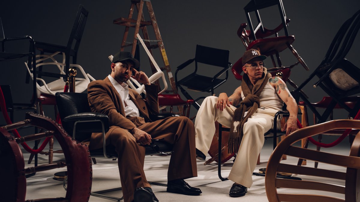 Lenny Tavarez y Justin Quiles para su álbum Superarte