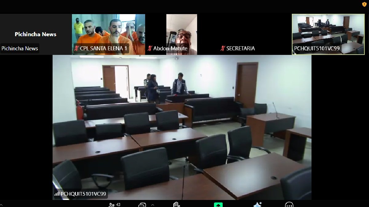 El alcalde de Guayaquil, Aquiles Álvarez, asiste a la audiencia de apelación de su prisión preventiva en el caso Goleada.