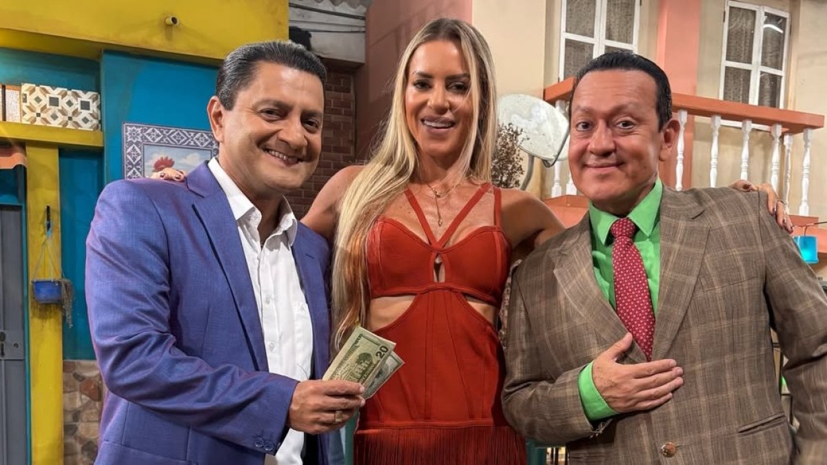 Martín Calle, Marcele Ruete y David Reinoso.