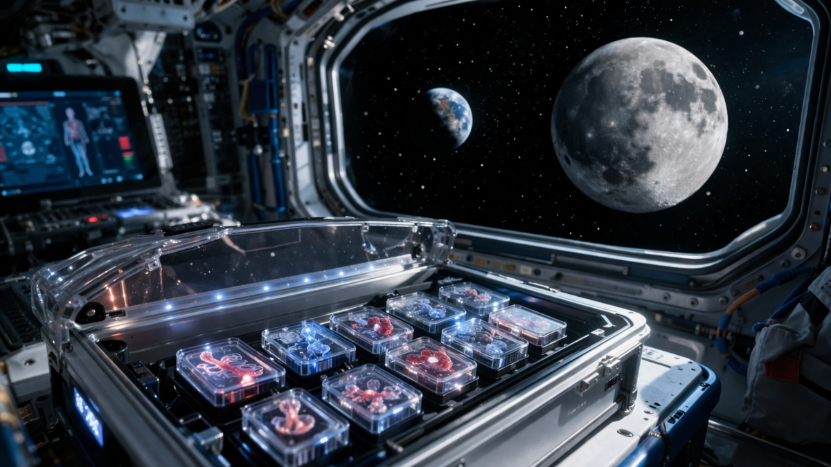 El proyecto Avatar permite analizar en tiempo real los efectos del espacio en células humanas sin poner en riesgo a los astronautas.