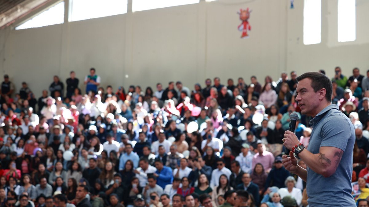 El presidente Daniel Noboa envió a la Asamblea su proyecto de enmienda sobre el CPCCS.