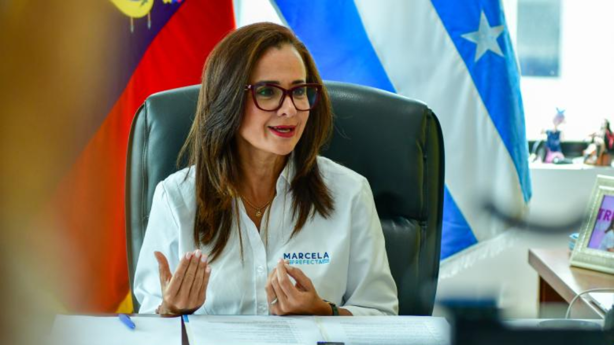 Marcela Aguiñaga anunció mediante un video su decisión de renunciar a la Prefectura del Guayas y no participar en la reelección.