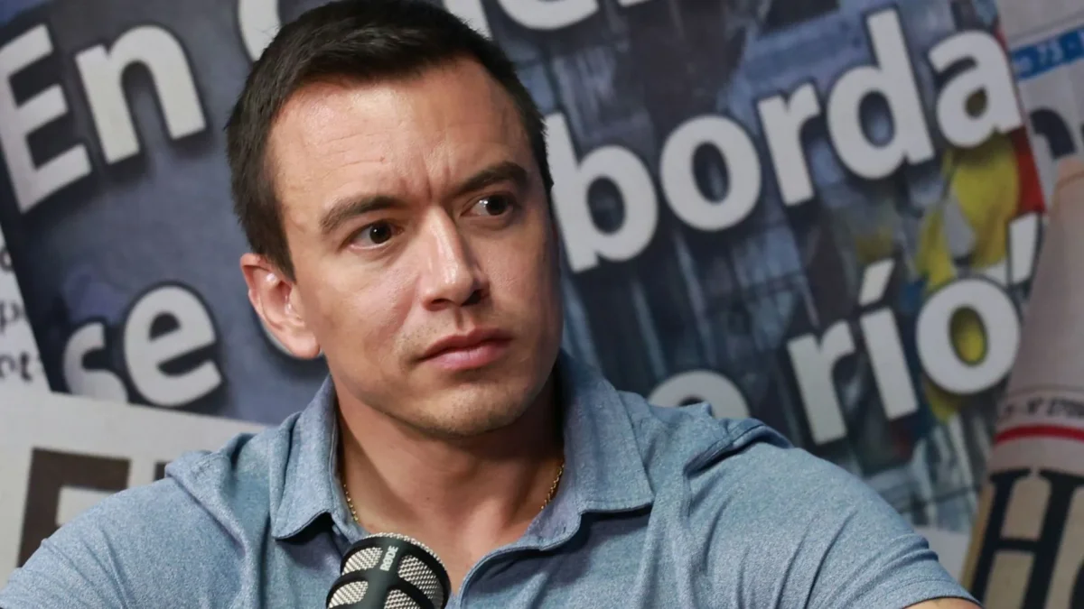 Daniel Noboa le responde a Gustavo Petro sobre la situación de Jorge Glas en prisión.