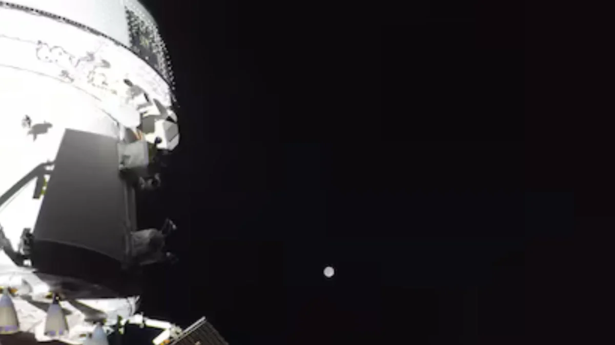 Artemis II en su ruta hacia la Luna